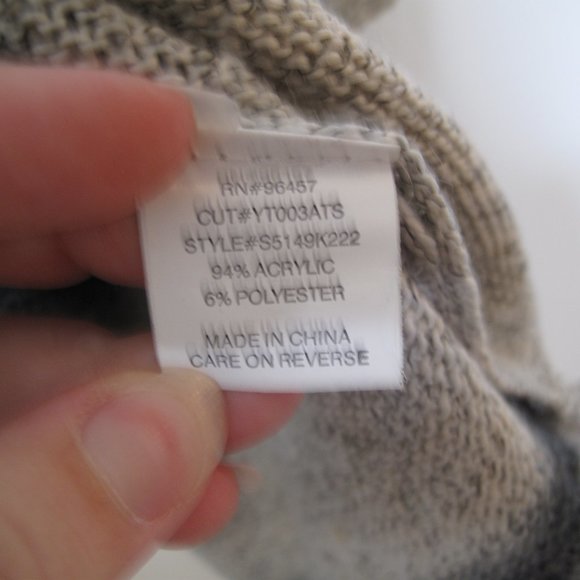 EYESHADOW Neutral Striped Shrug Cardigan - Picture 4 of 10